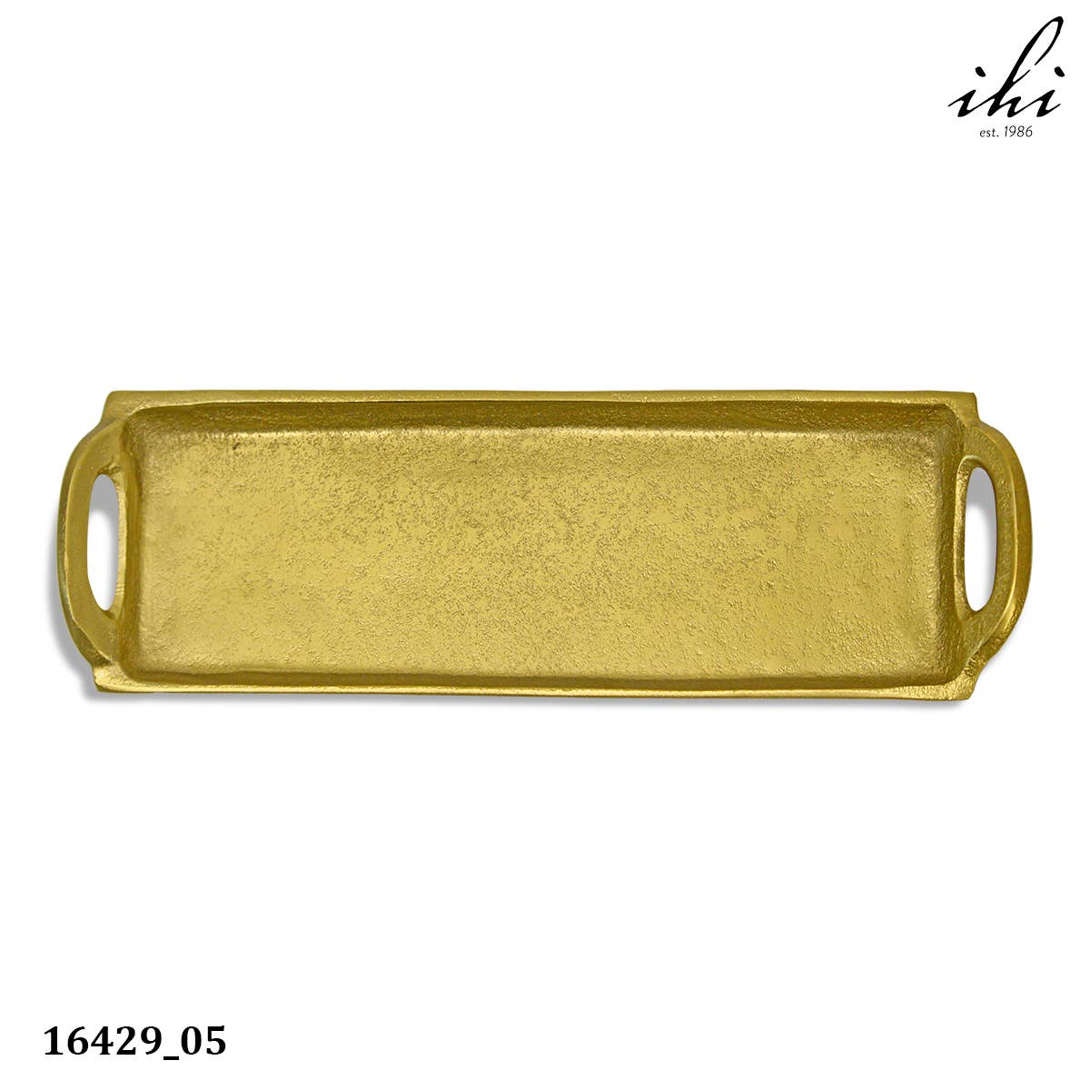 GOLD RECTANGLE TRAY