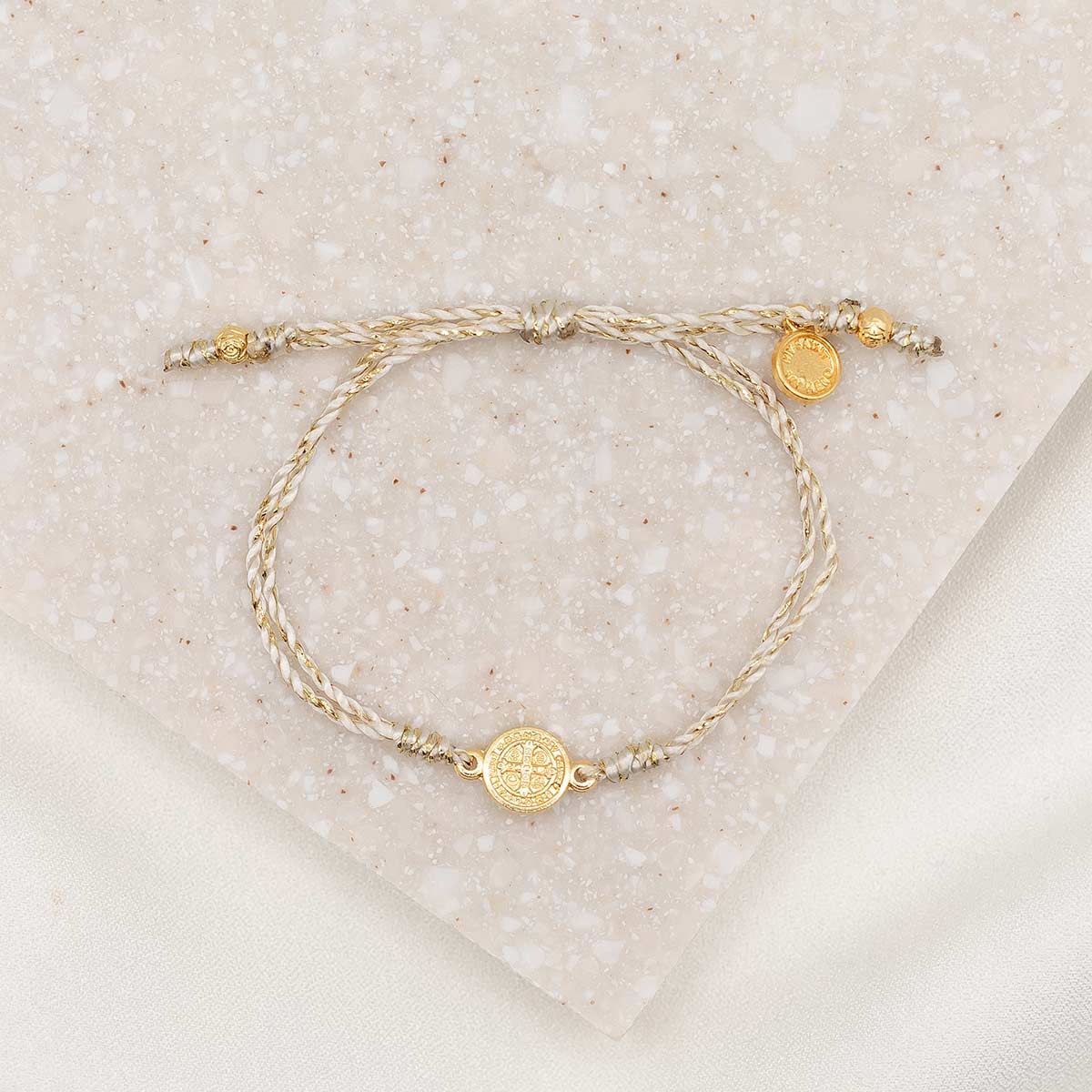 Breathe Blessing Bracelet - Red / Gold