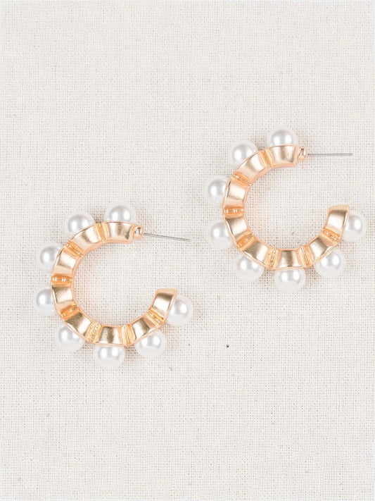 NANCY EARRINGS - GOLD