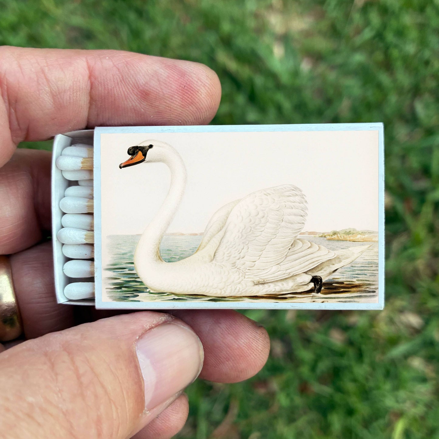 Matches - Swan Matchboxes