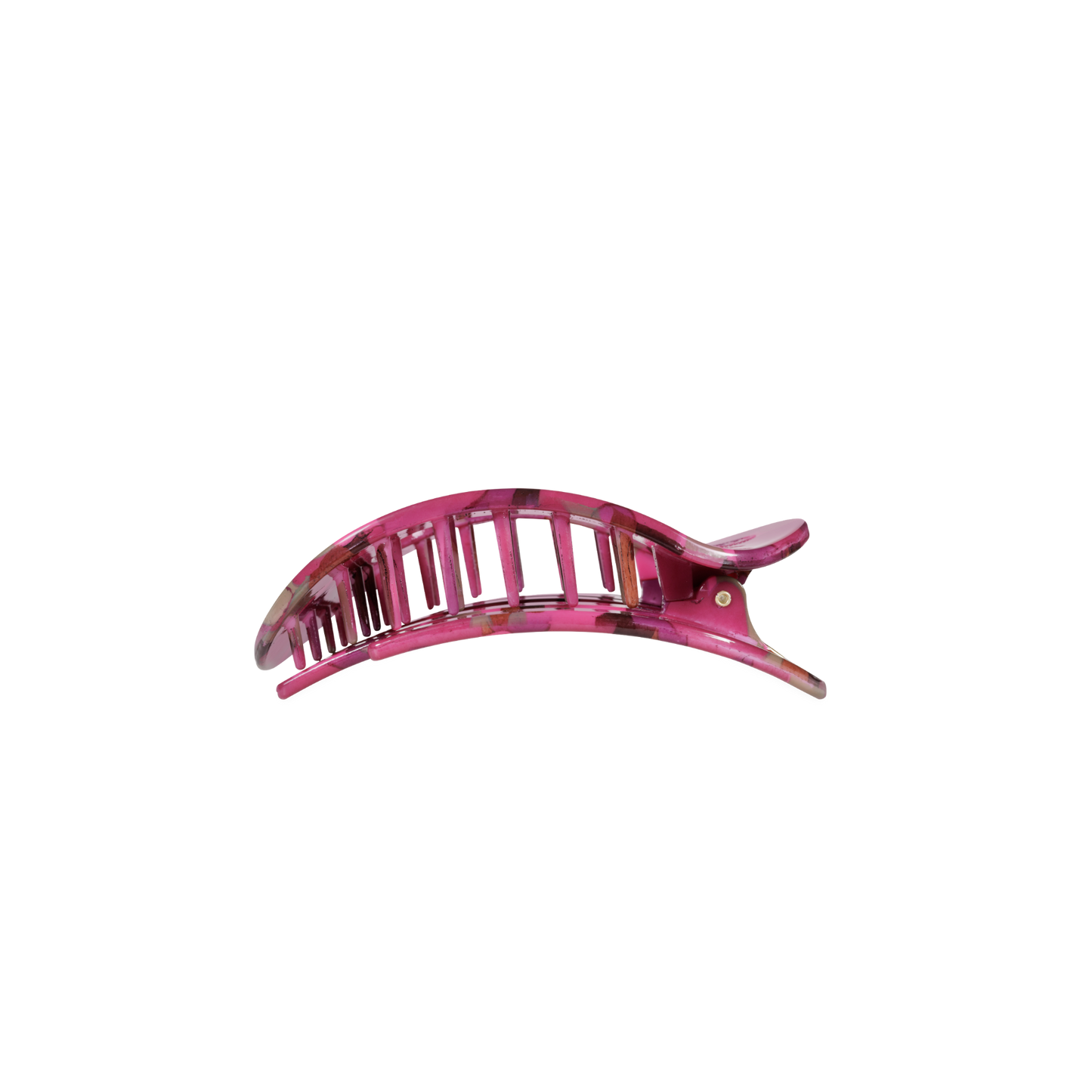 Garden Glam Small Flat Round Hair CliP