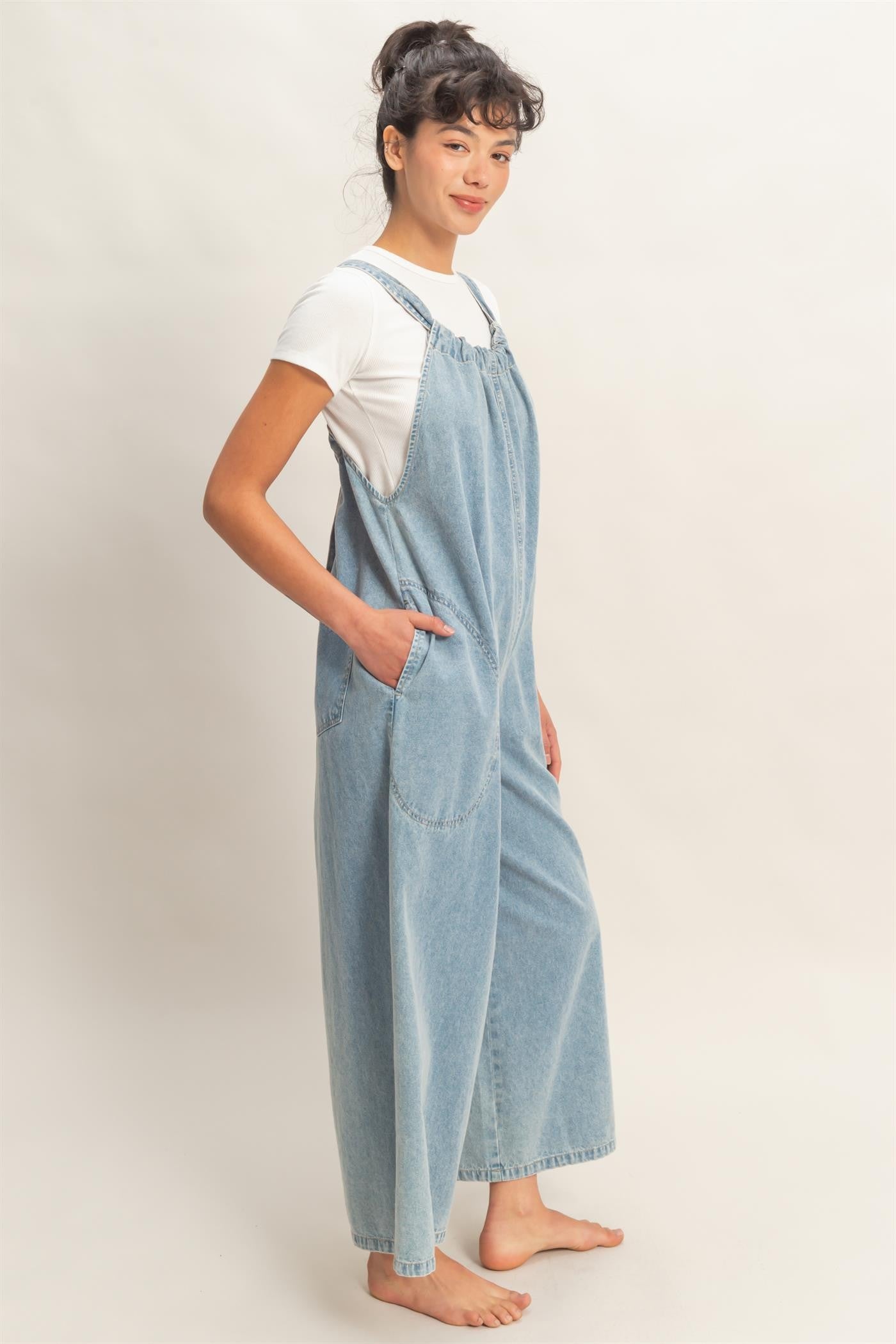 MASIE JUMPSUIT - LIGHT BLUE