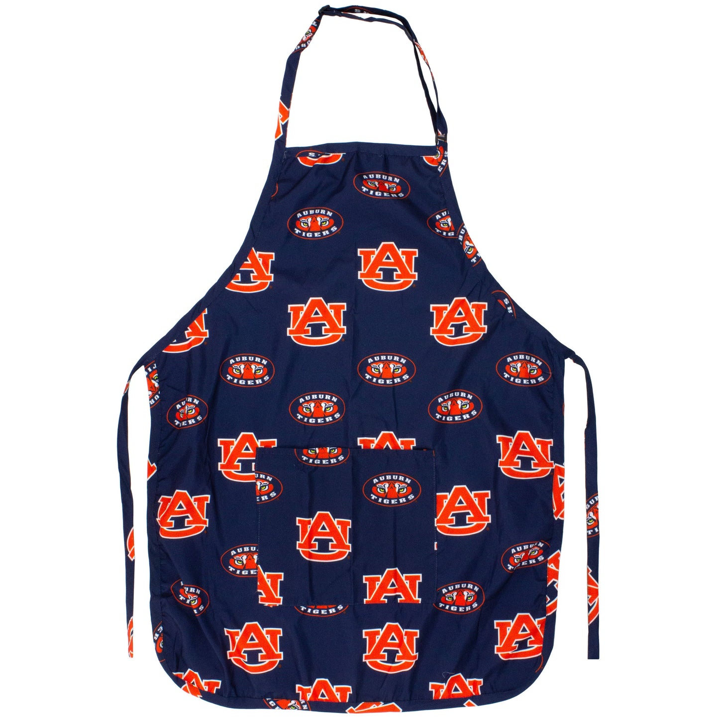 Auburn Tigers Grilling Tailgating Apron with 9" Pocket