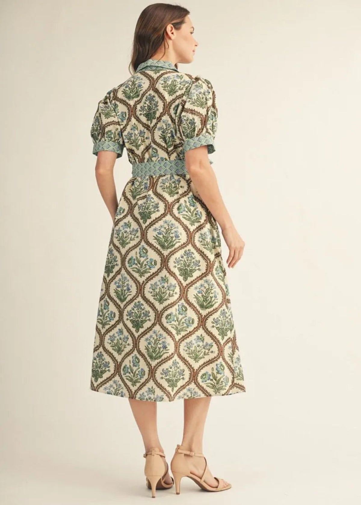 KAMDYN DRESS - NATURAL MIX