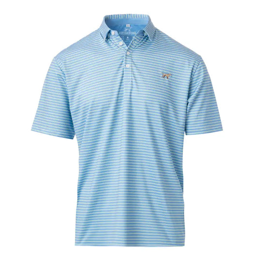 CARLISLE POLO-BLUE/GREEN