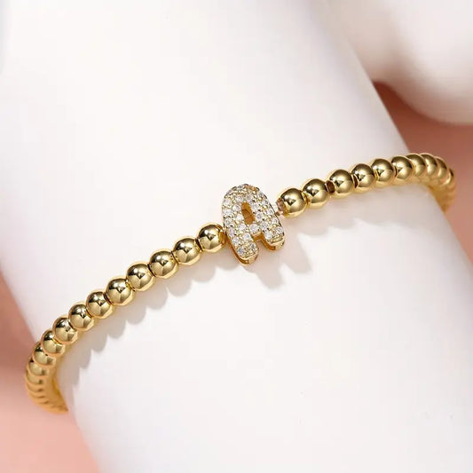 PERSONALIZED LETTER BRACELET