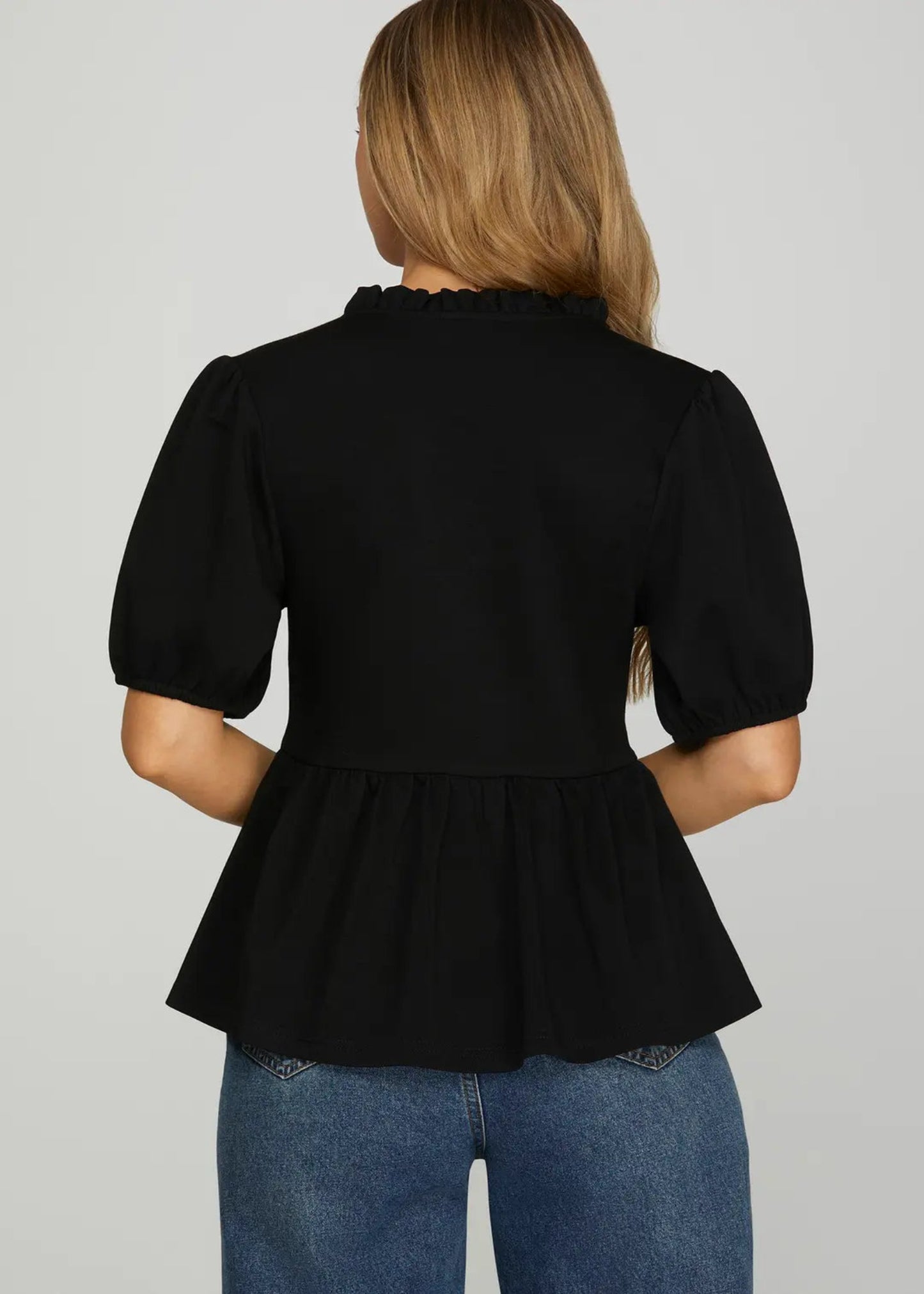JAMIE TOP - BLACK