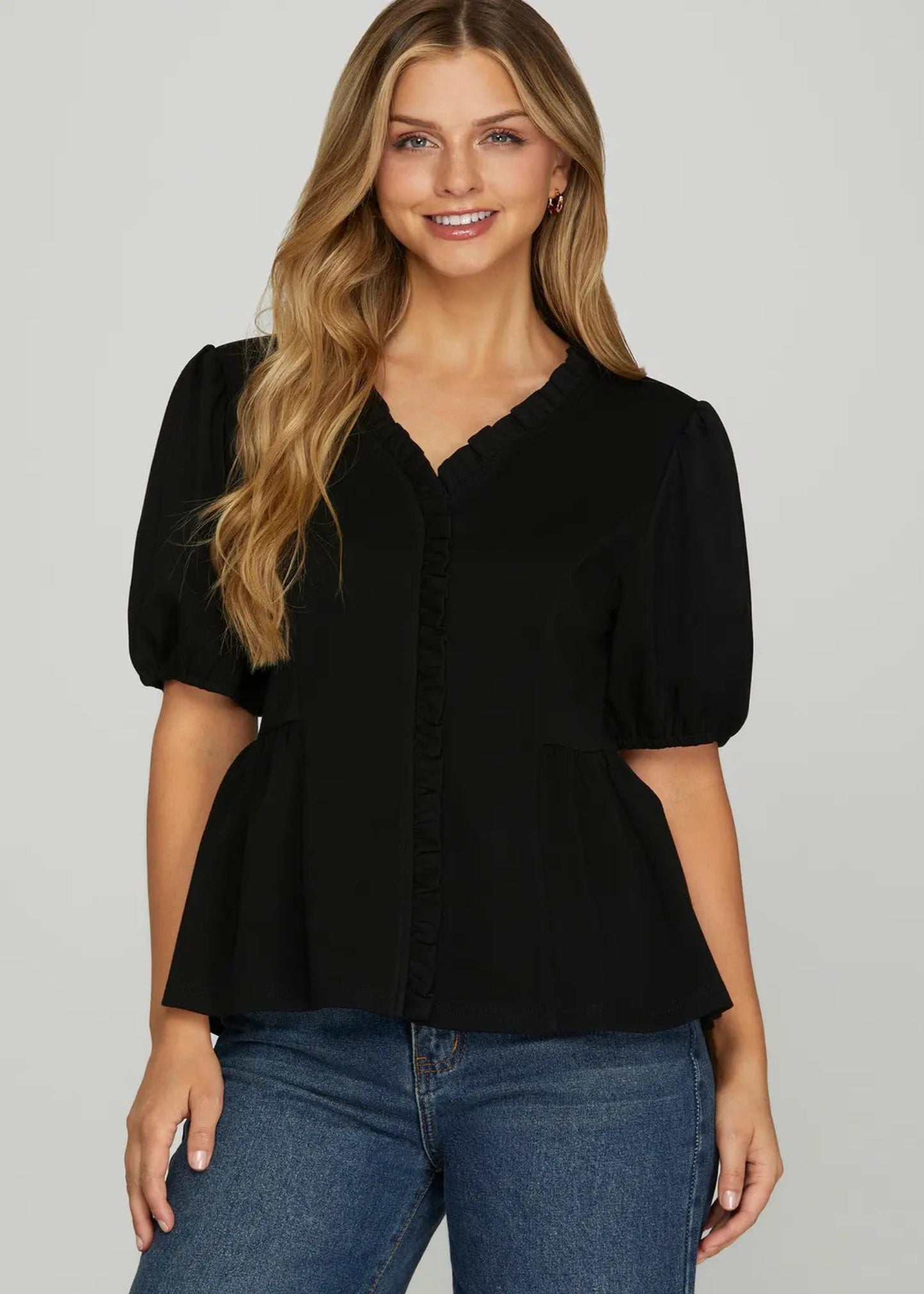 JAMIE TOP - BLACK