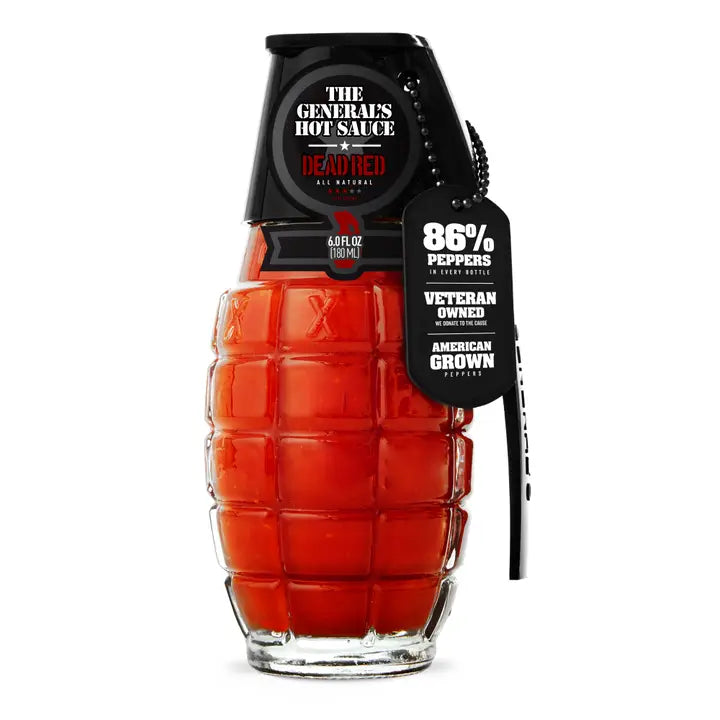 THE GENERAL'S HOT SAUCE-DEAD RED