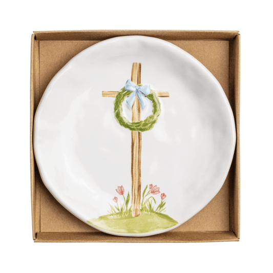 SINGLE CROSS TRINKET DISH