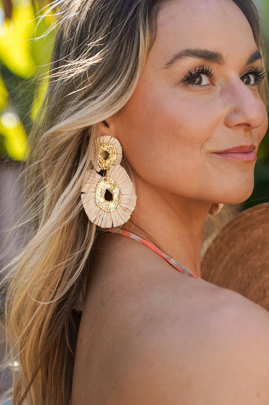 RARA RATTAN EARRINGS