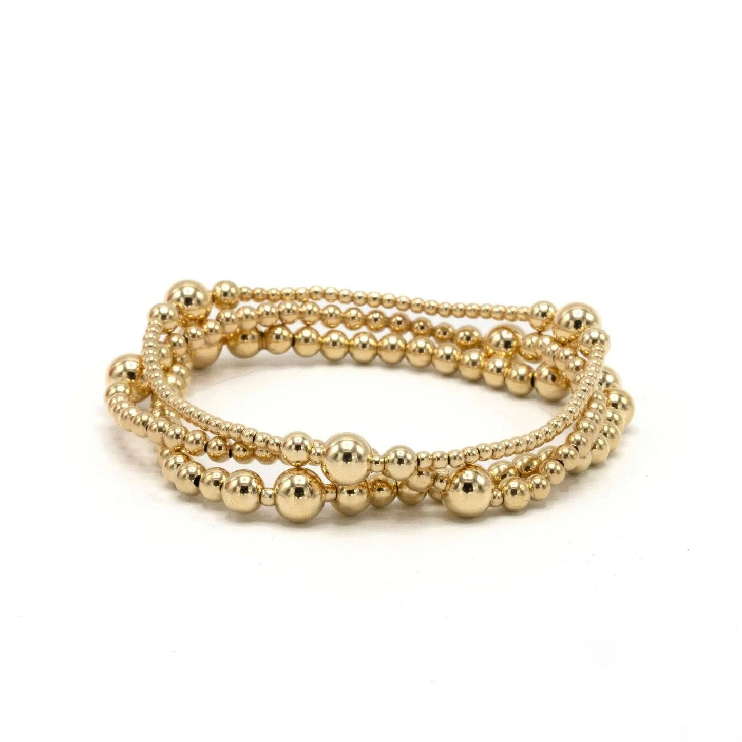Nantucket 3x6 14K Gold Filled Beaded Bracelet