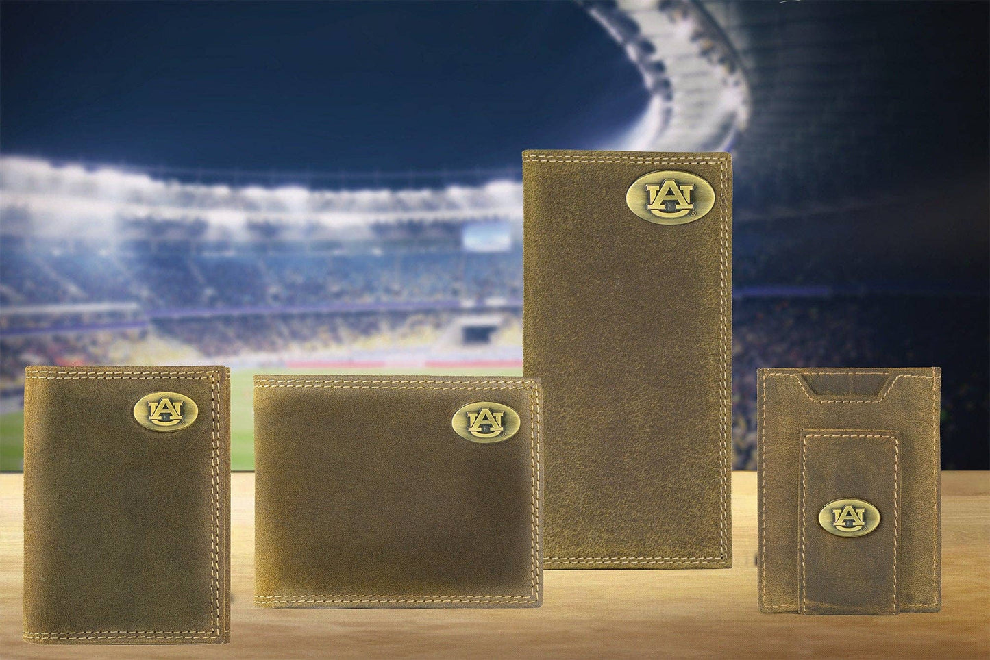 Auburn Tigers Men's Collegiate Leather Belt