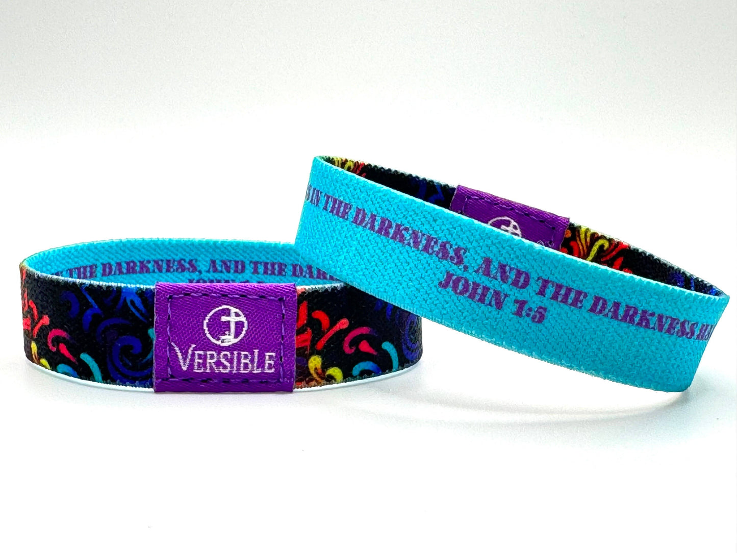 Versible® Wristbands - Coral Reef / John 1:5