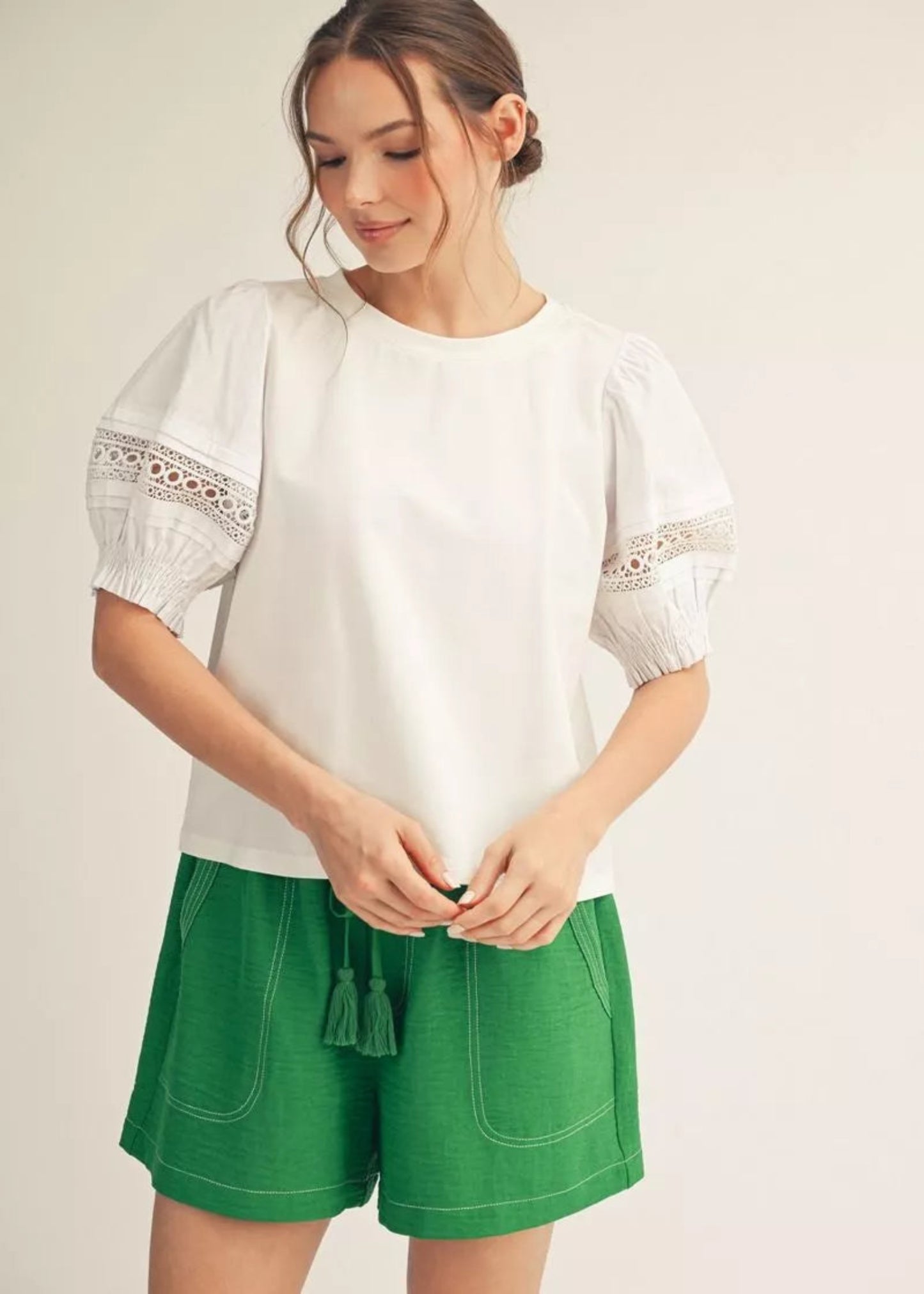 GRACIE TOP - WHITE