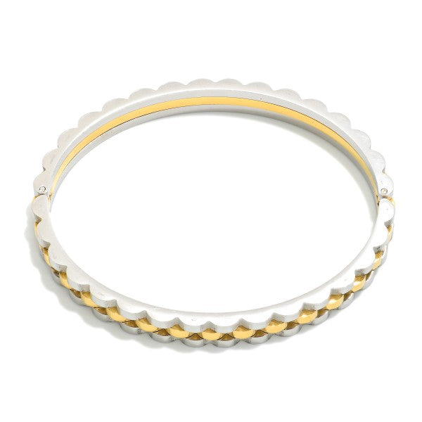 Jubilee Chain Link Bangle Bracelet
