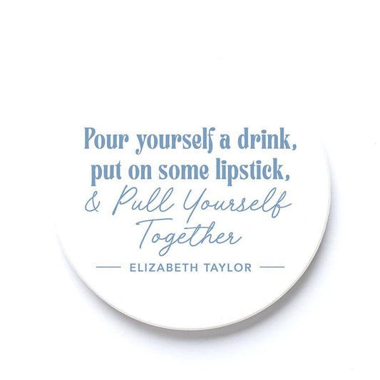 Car Coaster, Chinoiserie, Chic, Stocking Stuffer, Girls Gift