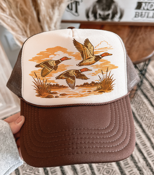 Autumn Marsh Flight - Otto Foam Trucker Hat