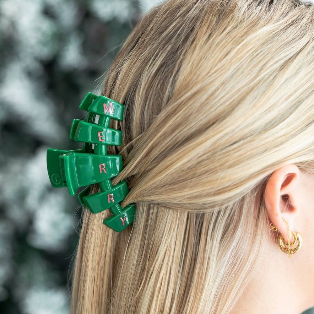 Classic | Merry Everything | Medium | Claw Clip