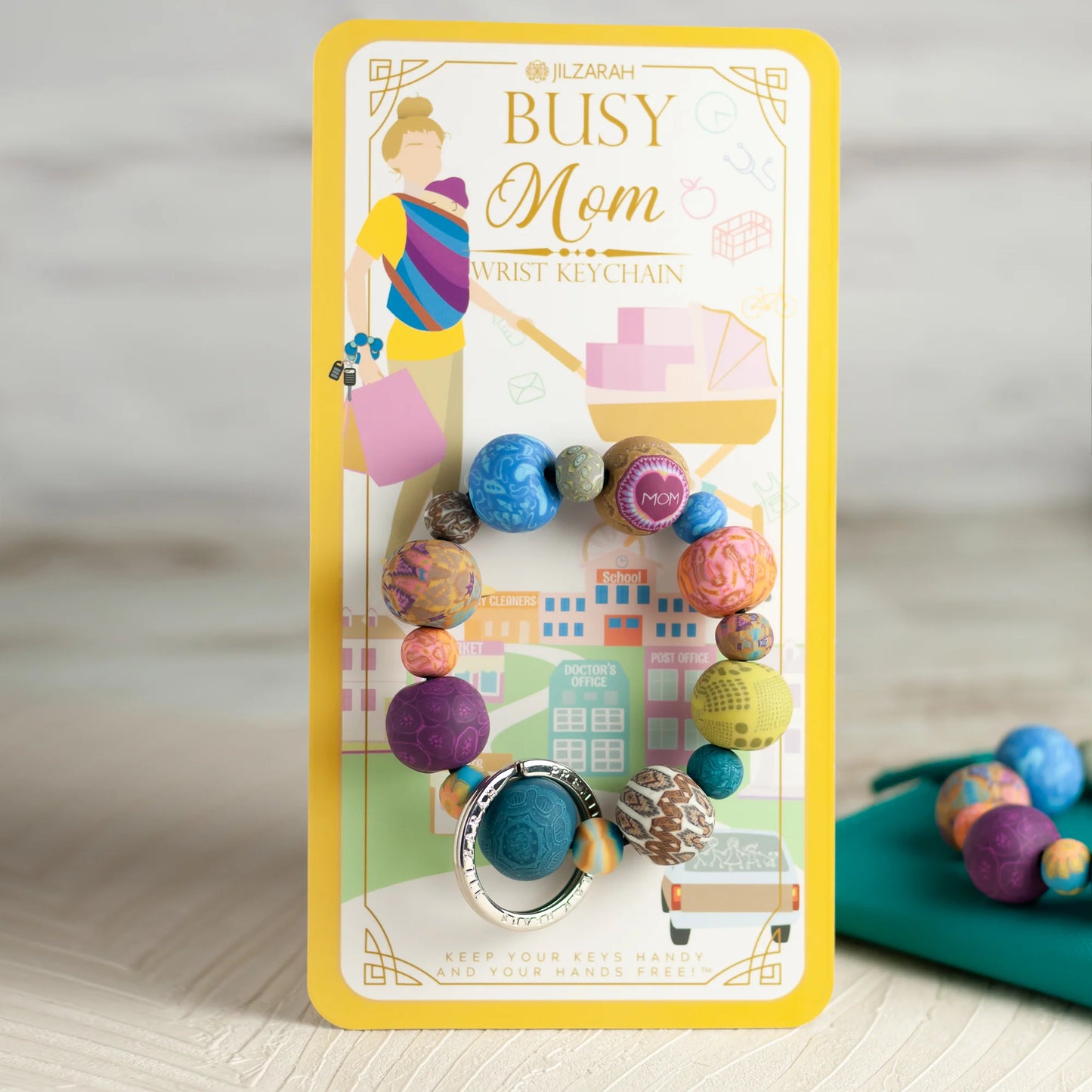 KEYCHAIN-BUSY MOM