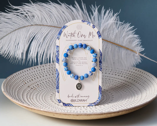 BLUE WATCH OVER ME BRACELET