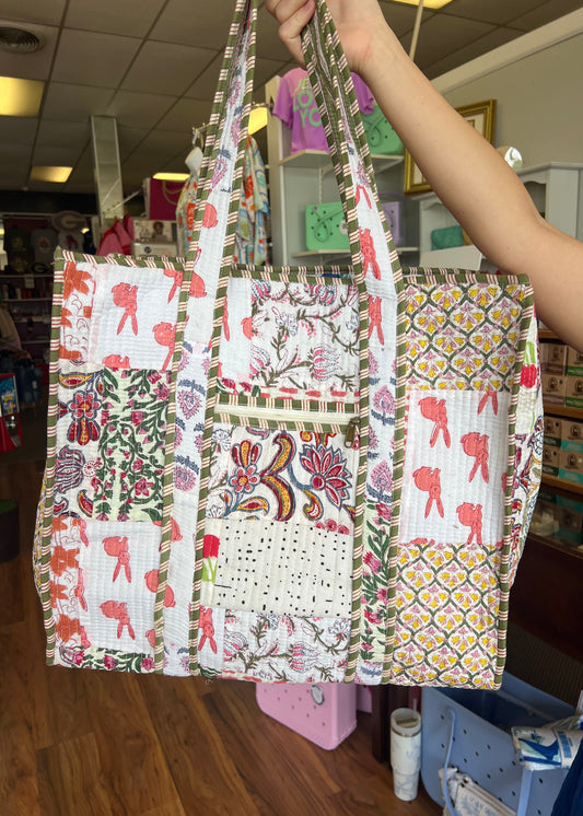 PATCHWORK TOTE