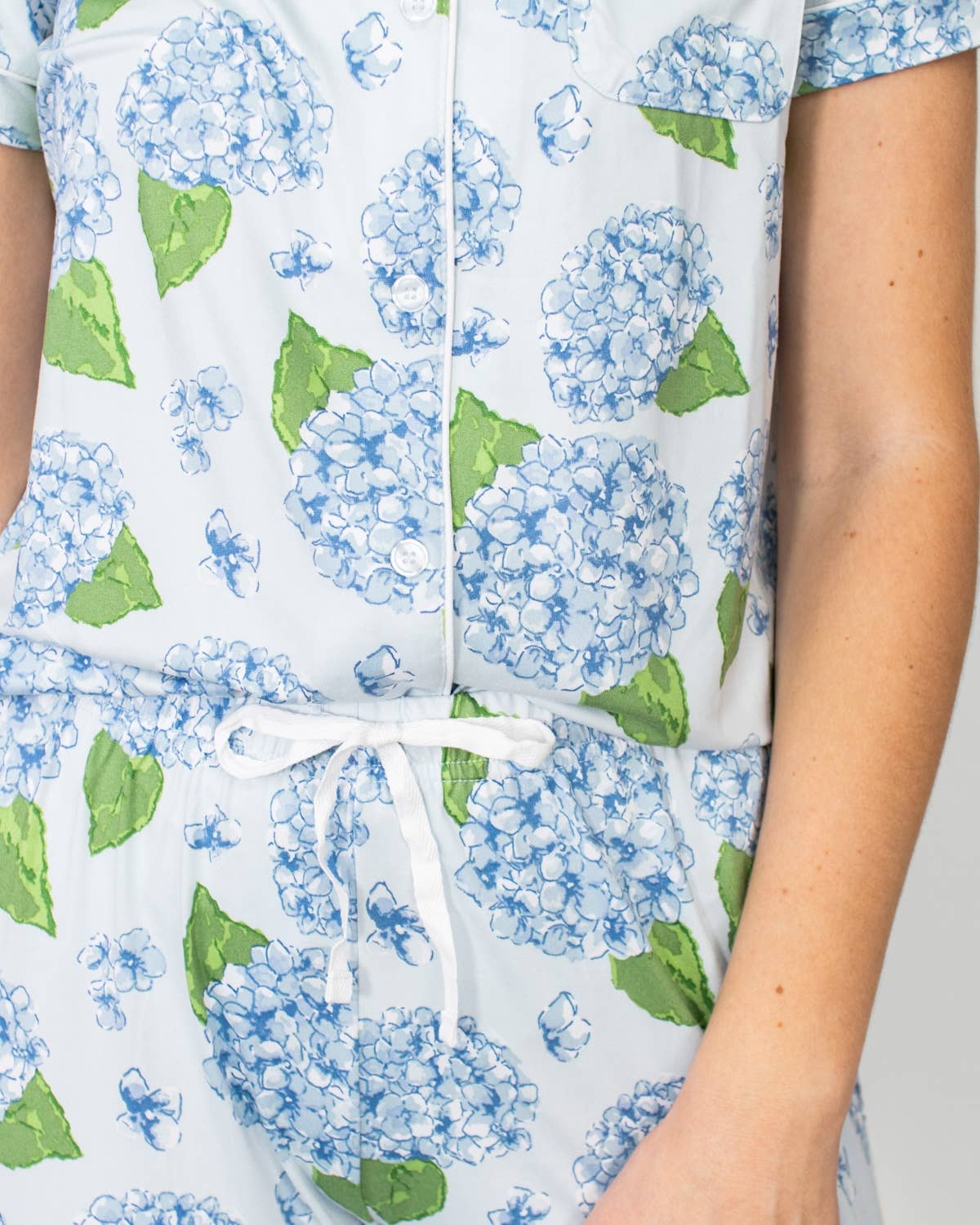 Hydrangea Sleep Shorts   Illusion/Blue/Green   -Asst.