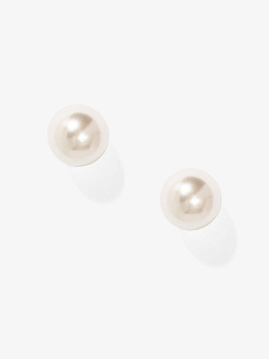 Chunky bead stud earring