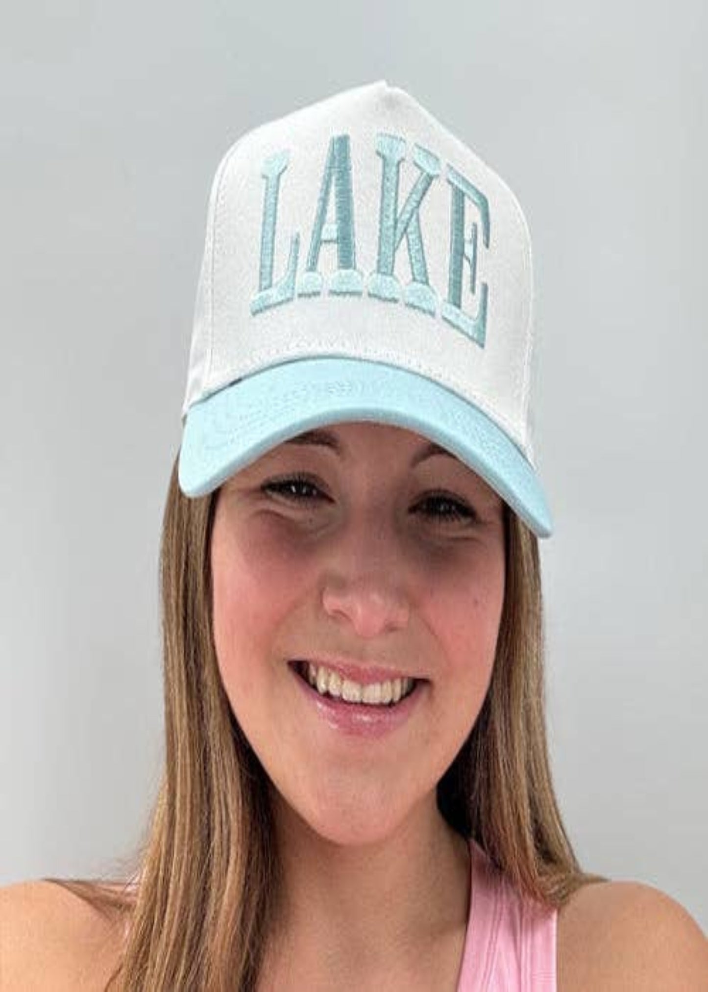 LULU MAC LAKE CAP LIGHT BLUE