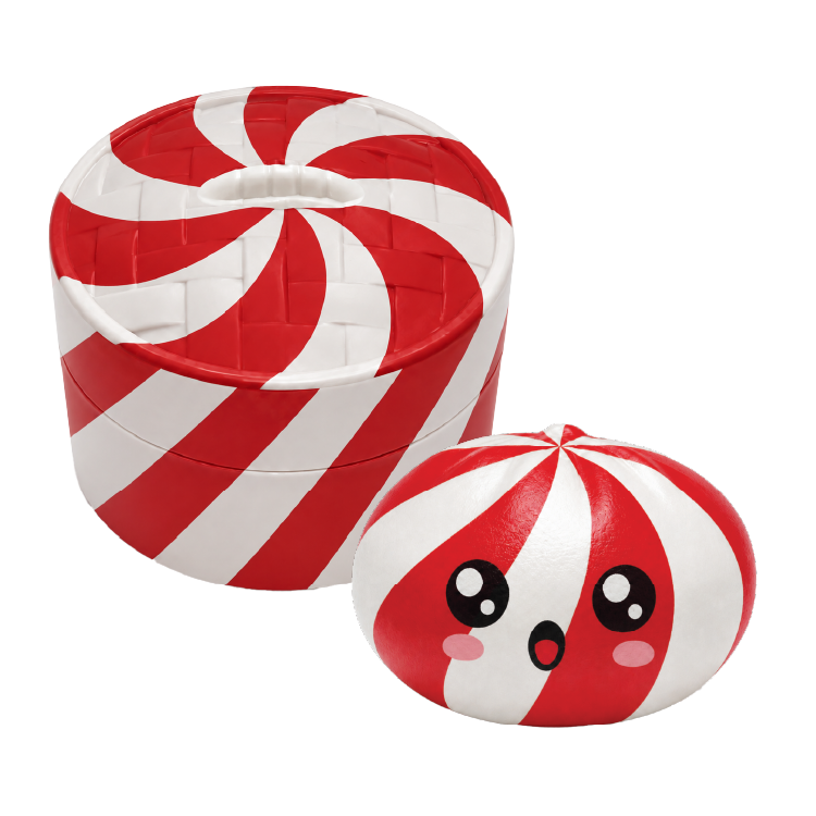 Fun Doh Petite (Mini) Squishy Christmas Dumplings Toy