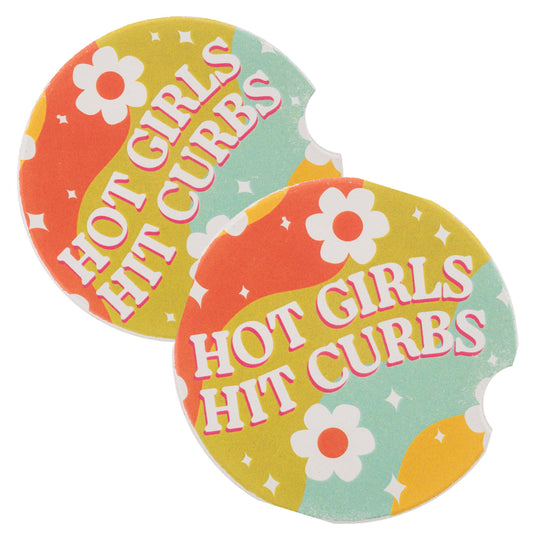 Car Coasters Hot Girls Hit Curbs