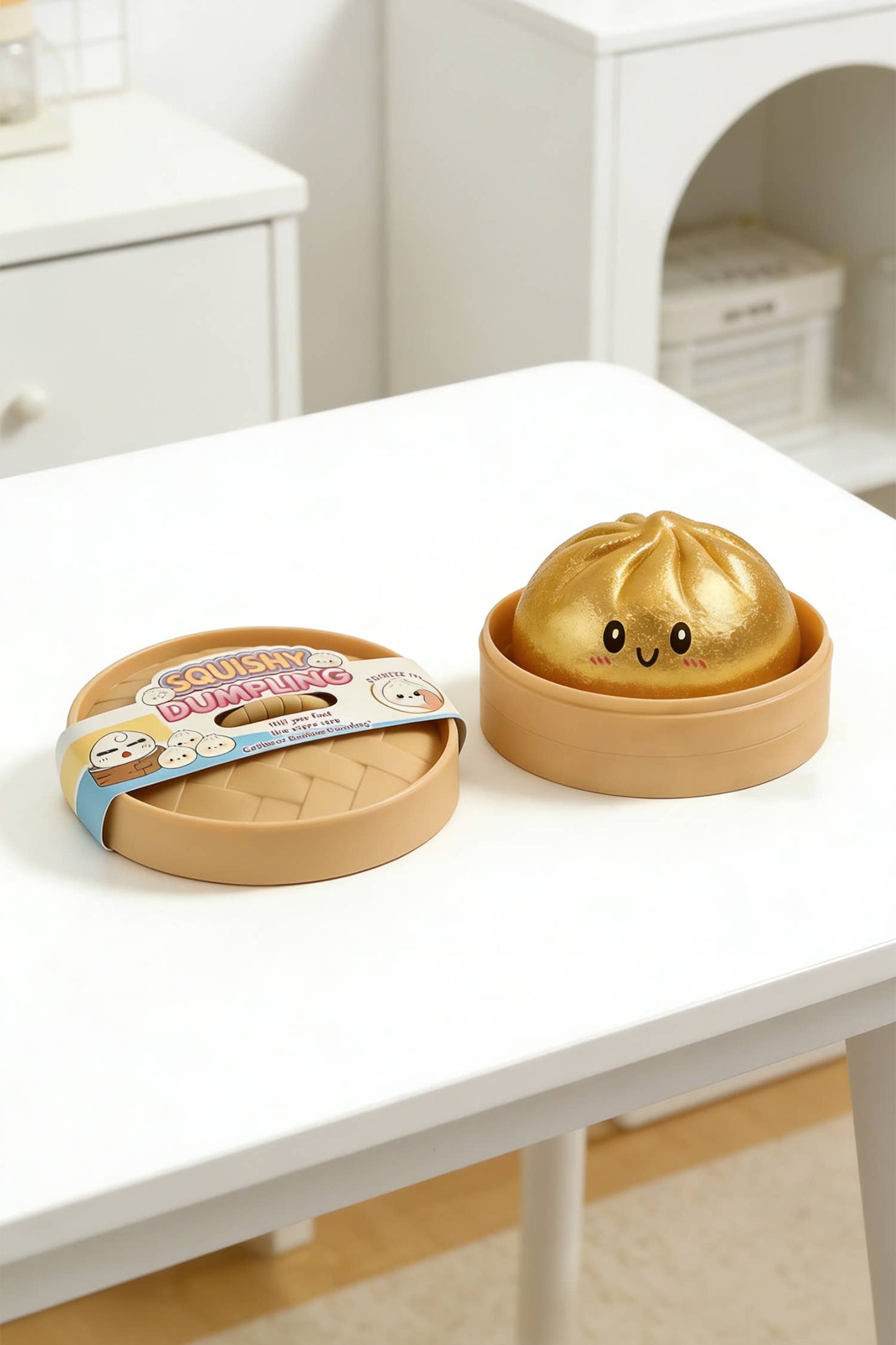 Dumpling Soft Bun Stress Relief Squeeze Toy