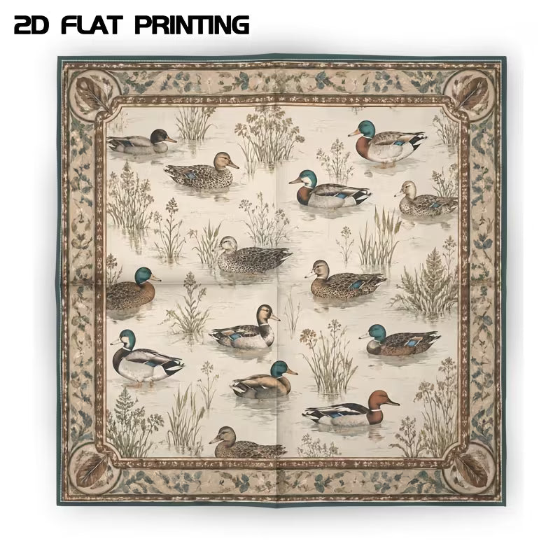 WATERFOWL VINTAGE DUCK SCARF