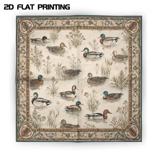 WATERFOWL VINTAGE DUCK SCARF