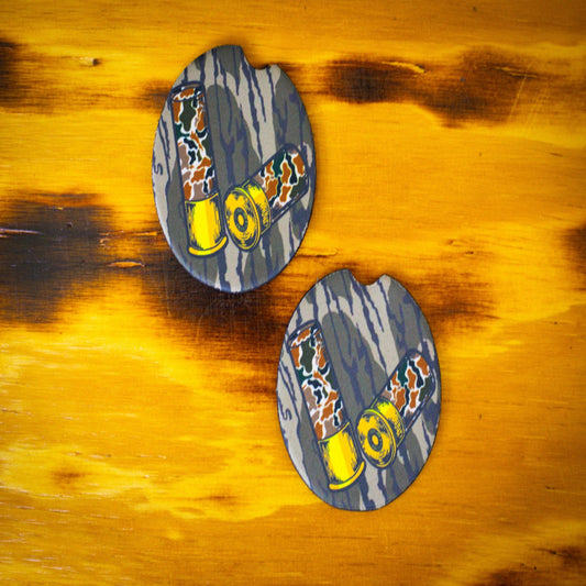Shot shell - car coasters