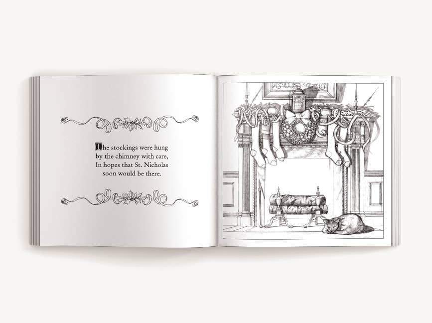 Night Before Christmas Coloring Book