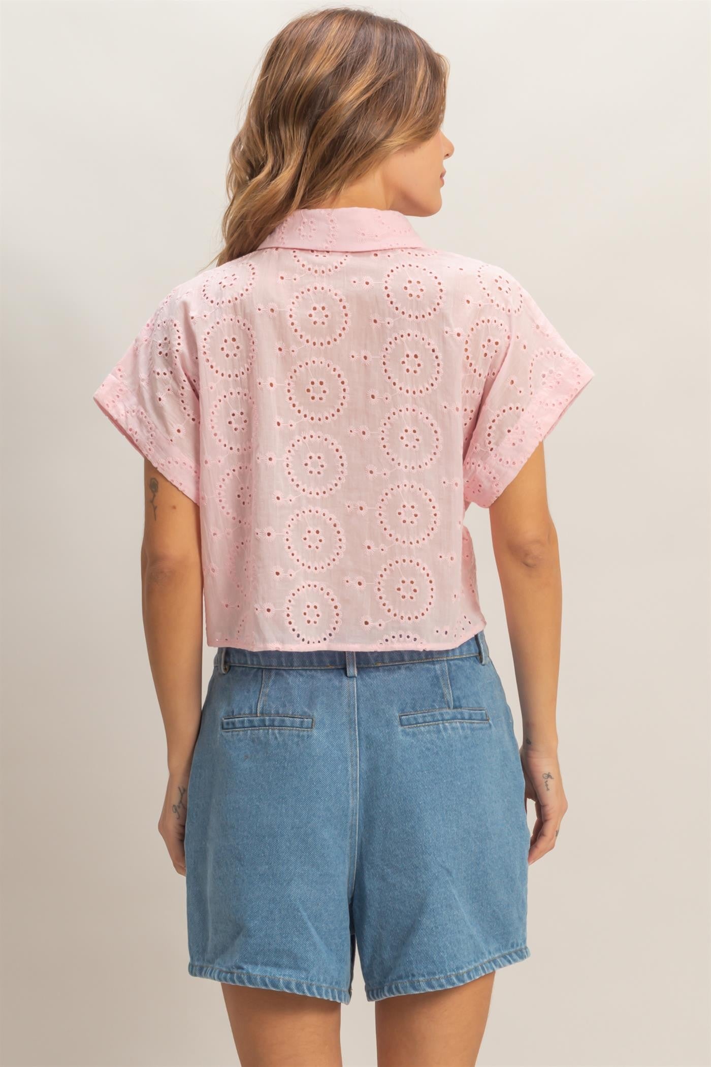 ELLIS TOP - LT PINK