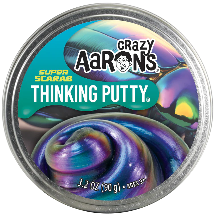 SUPER SCARAB THINKING PUTTY TIN