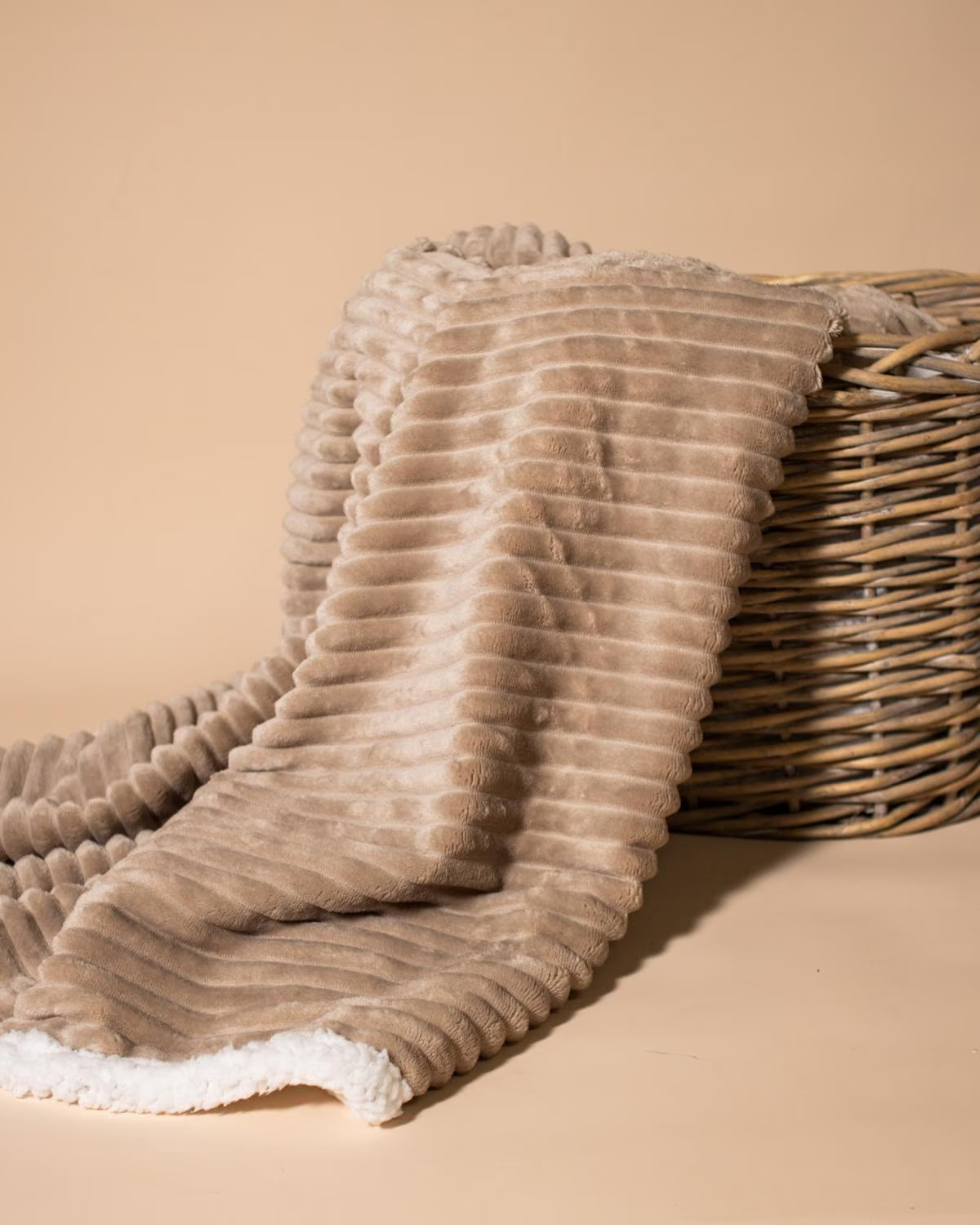 Larissa Throw in Taupe