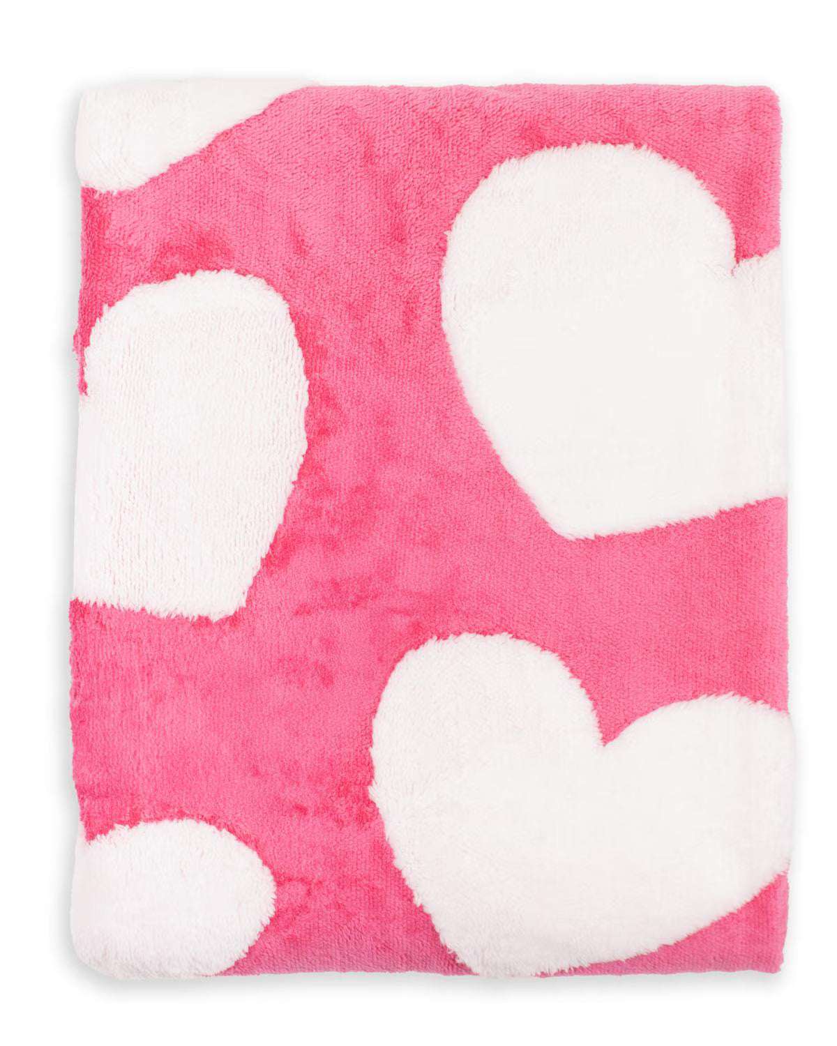 Follow Your Heart Throw - PINK/WHITE
