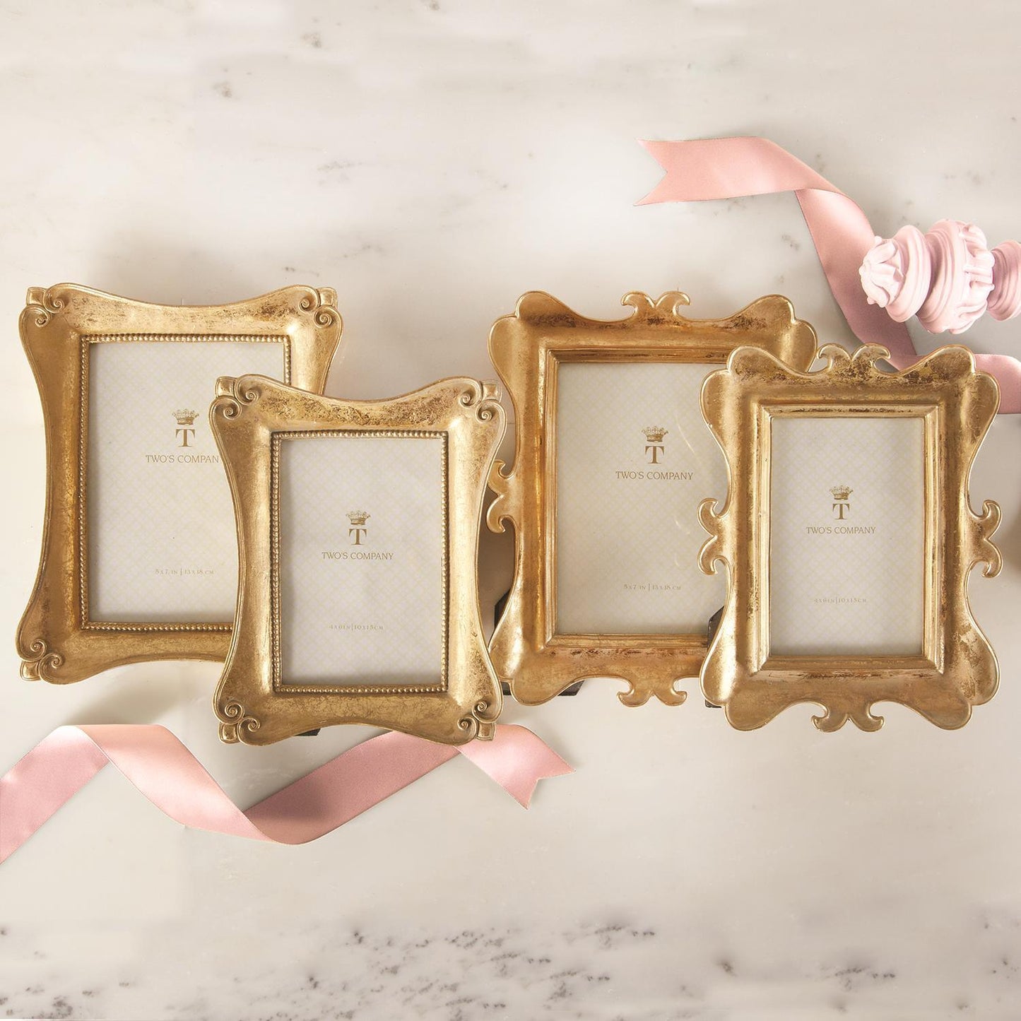 GOLD FAUX BAMBOO FRAME