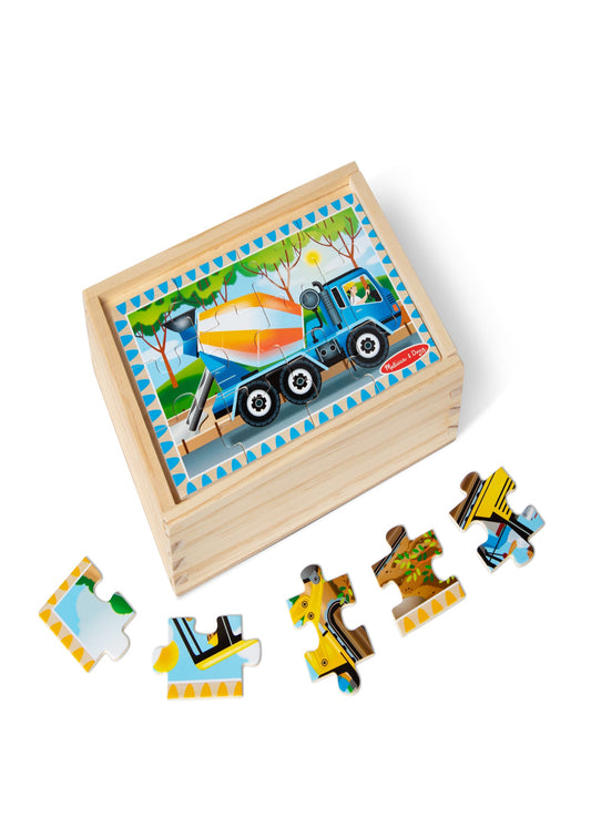 CONSTRUCTION PUZZLES IN A BOX