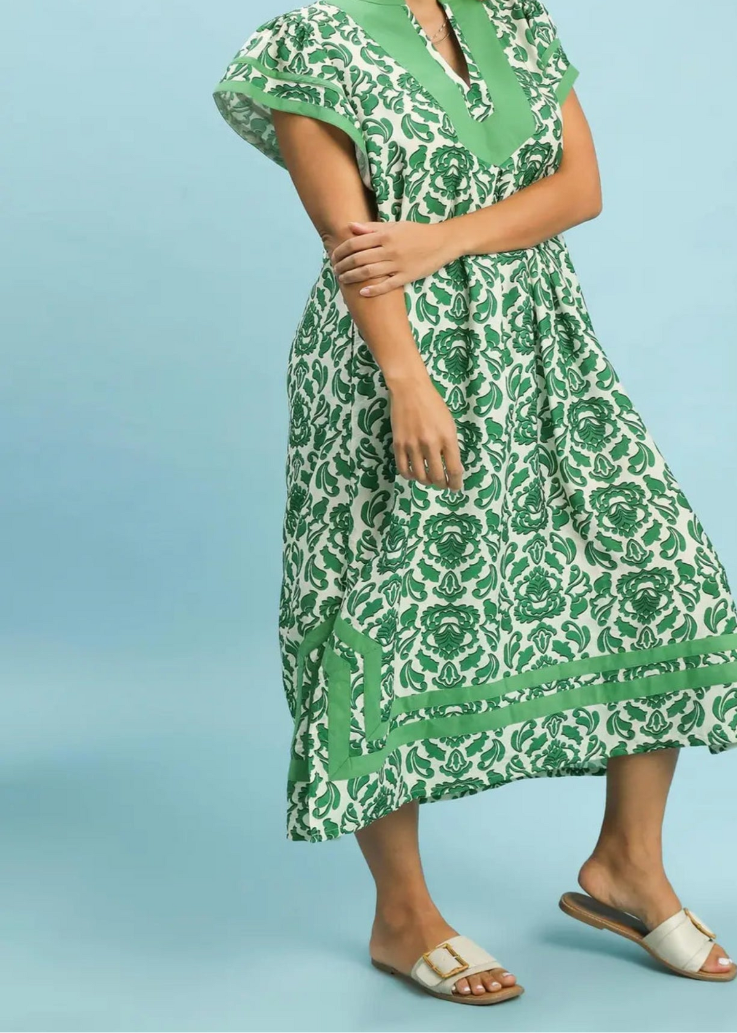 ELLIS DRESS - GREEN