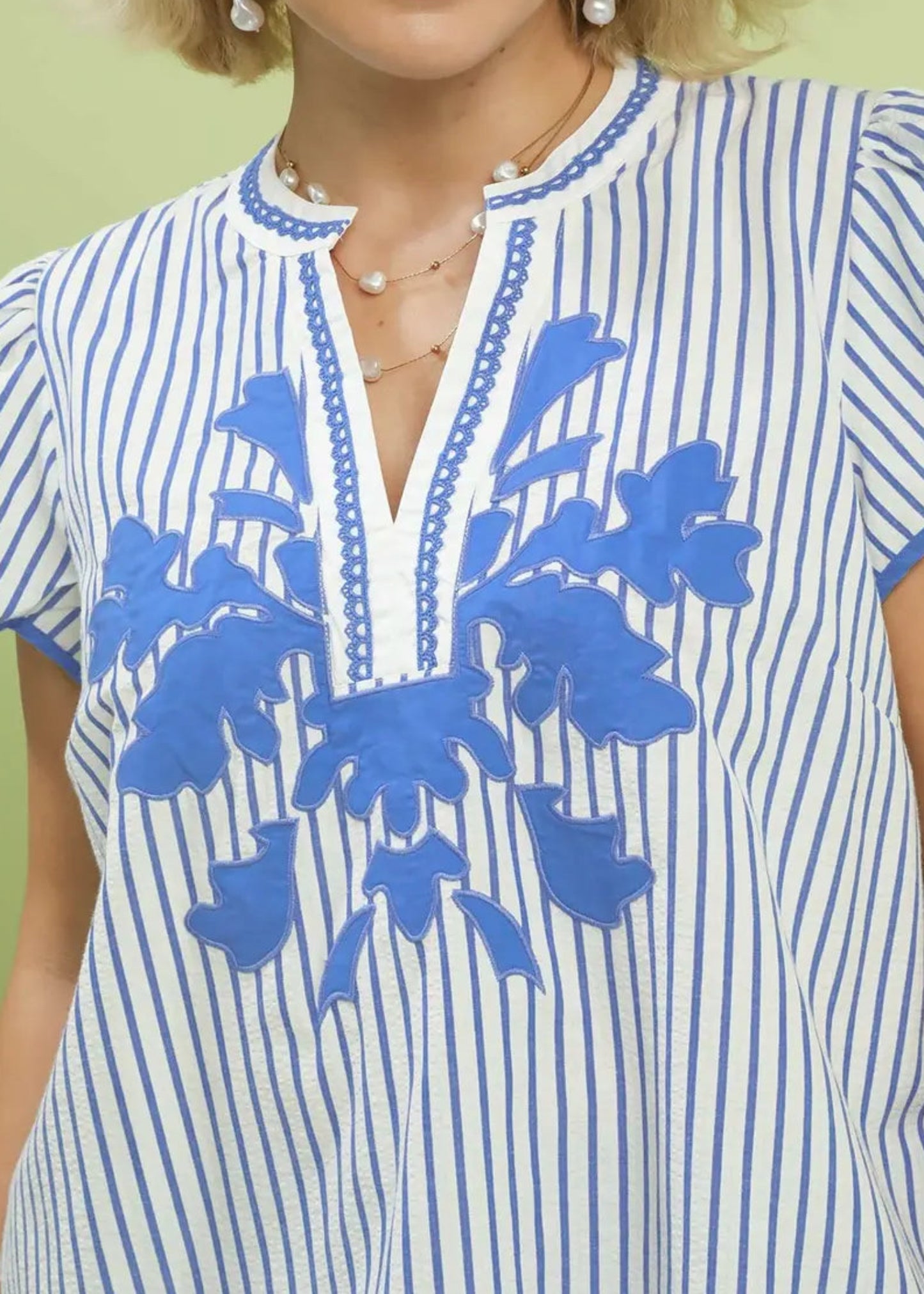 PERIN TOP - PERI BLUE