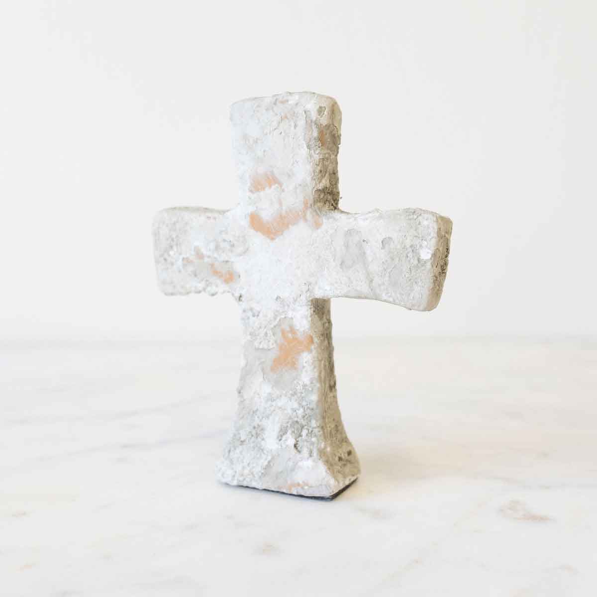 Jericho Cross - Antique White