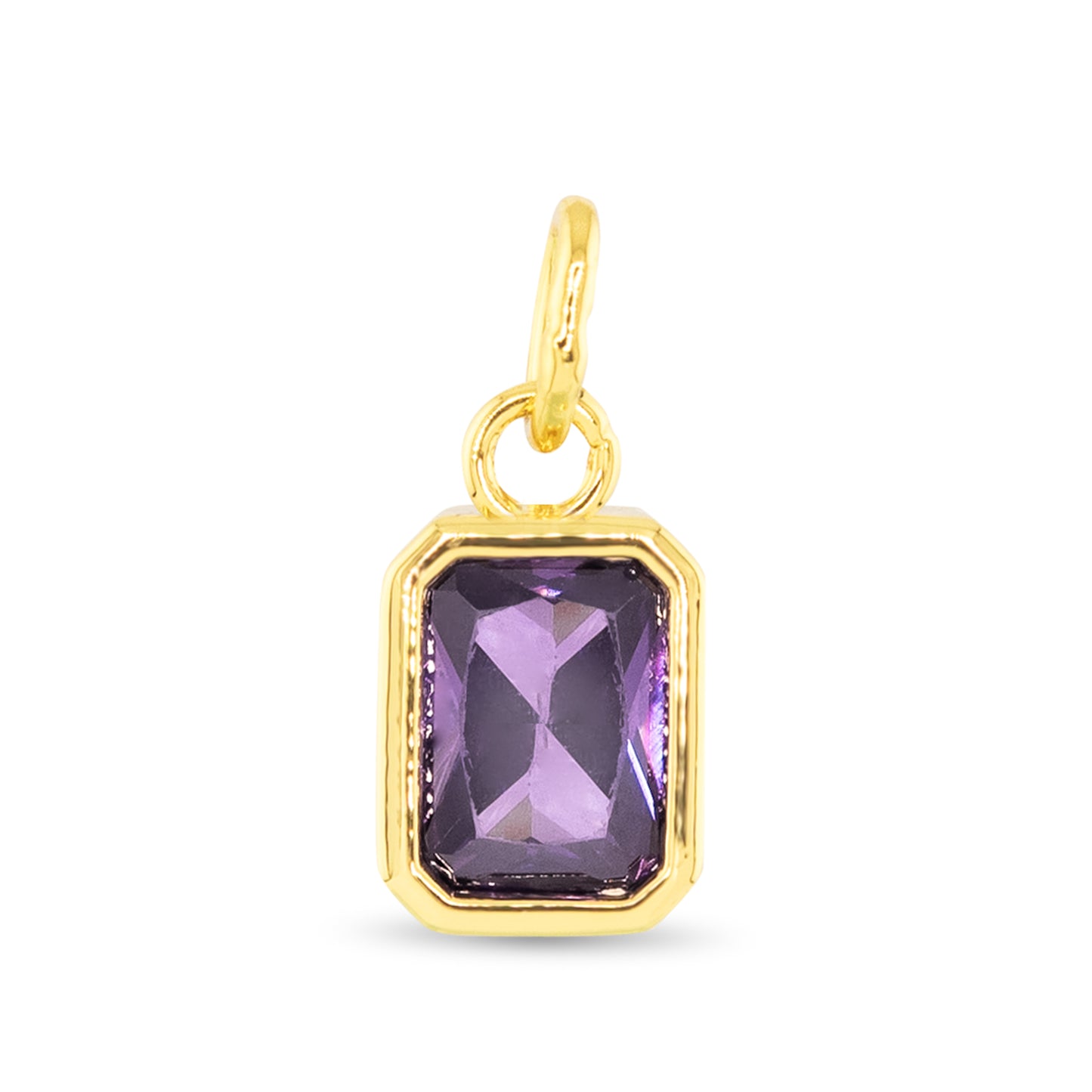 FEBRUARY GOLD CHARM