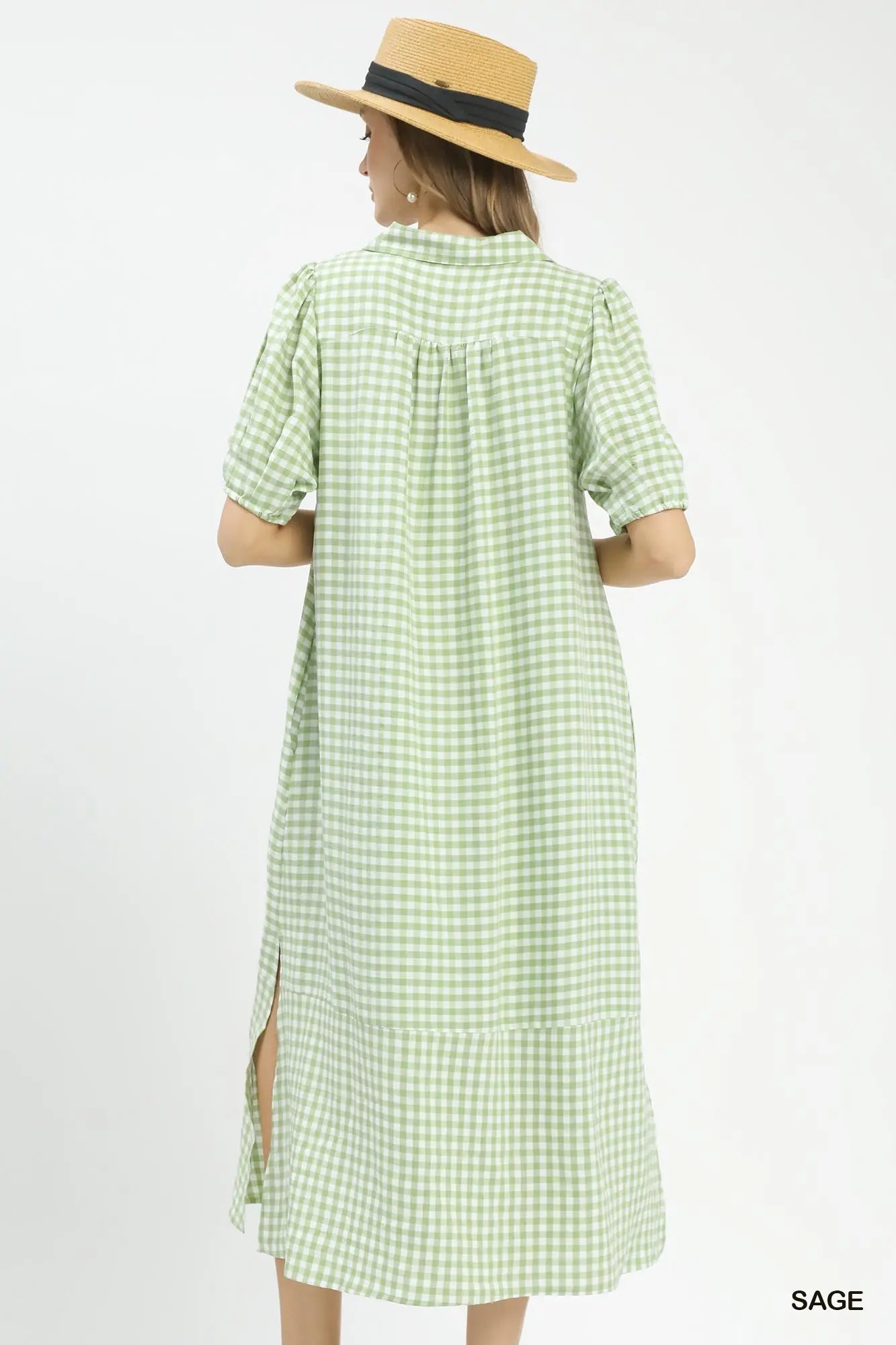 CHLOE DRESS - SAGE