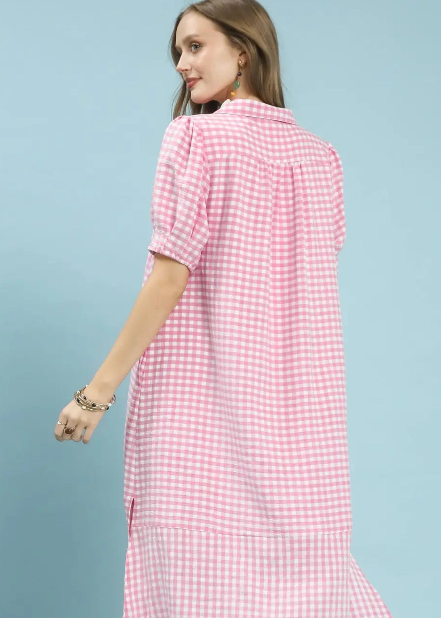 CHLOE DRESS - PEONY