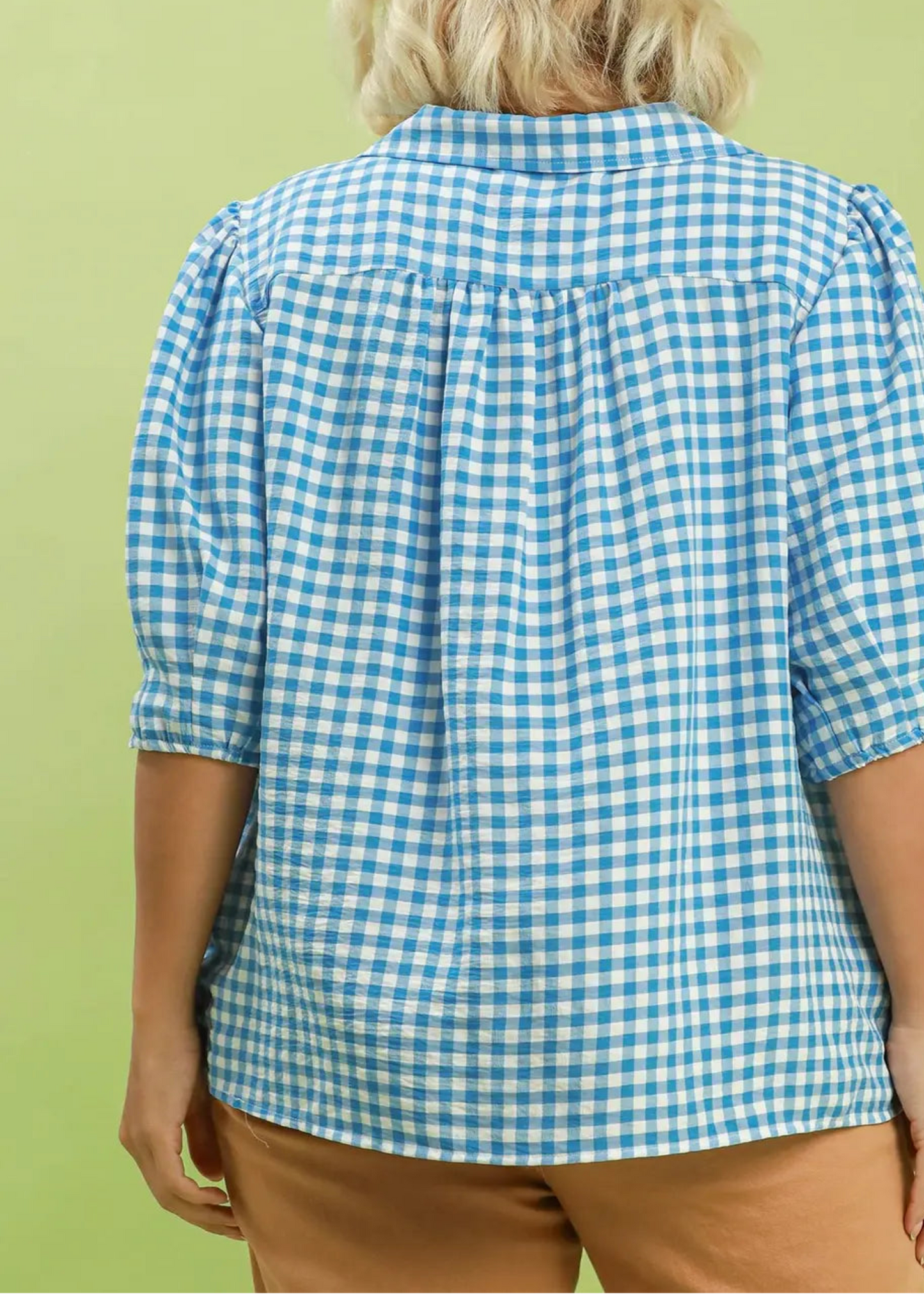 BRIANNA TOP - BLUE