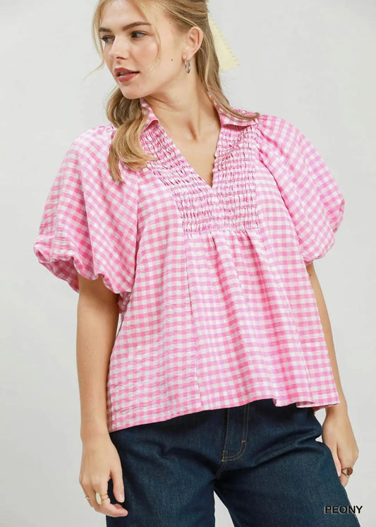 BECCA TOP - PEONY